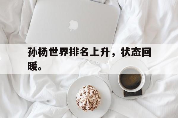 乐鱼体育-孙杨世界排名上升，状态回暖。
